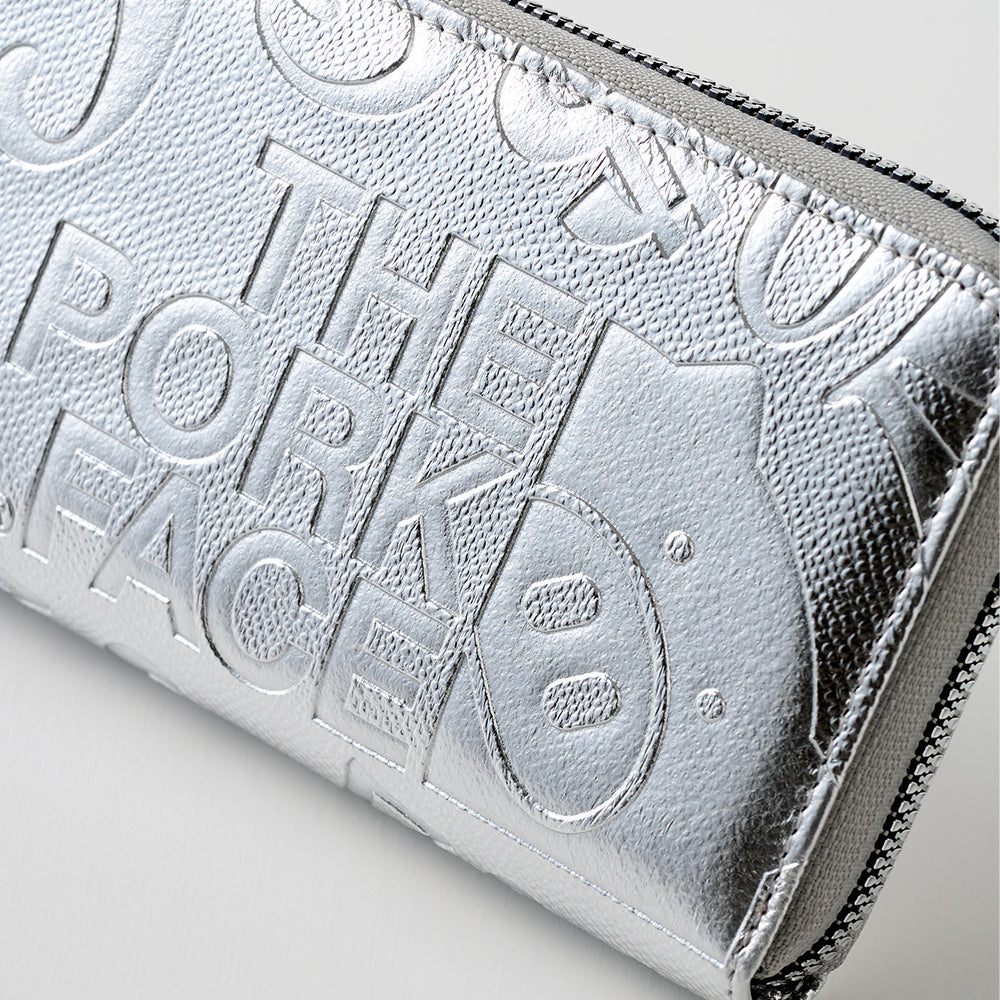 [NEW]『The Pork Face Official License』 [フランク三浦 × THE PORK FACE] 奇跡の財布 メンズ レディース  シルバー 銀 FMPS-SV
