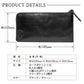 [NEW][フランク三浦] 本革 牛革 長財布 L字財布 ミニマム 薄型 メンズ レディース 財布 ブラック グリーン FMS01-LE