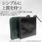 [NEW][フランク三浦] 本革 牛革短い長財布 コンパクト財布 L字財布 ミニマム 薄型 メンズ レディース 財布 ブラック グリーン FMS02-LE