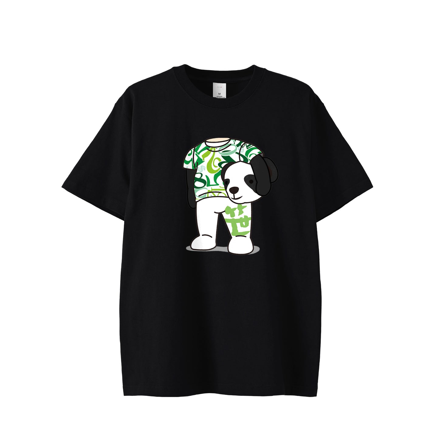 [フランク三浦] Tシャツ ヘッドベア パンダ 笹 FMT-H07