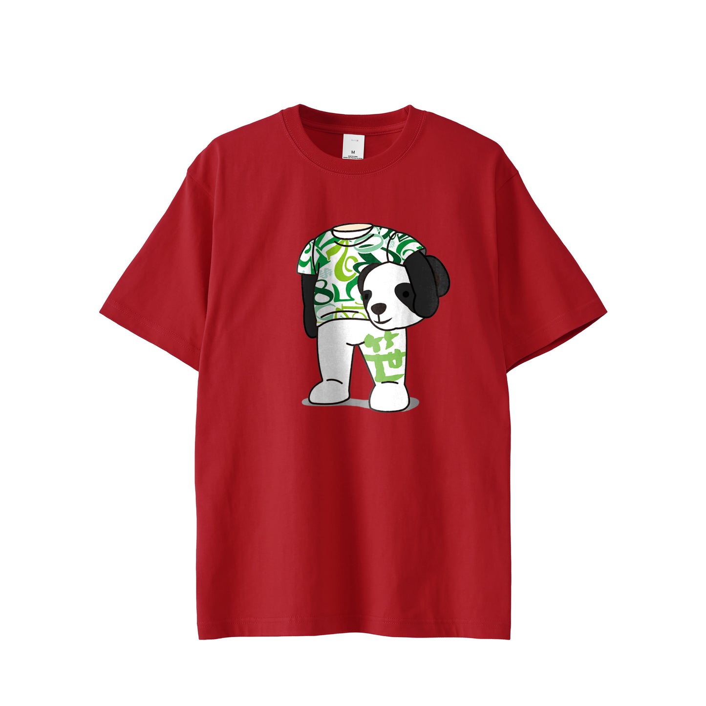 [フランク三浦] Tシャツ ヘッドベア パンダ 笹 FMT-H07