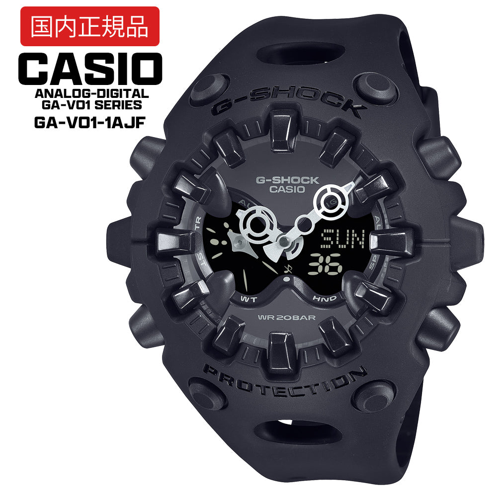 【国内正規品】 CASIO ANALOG-DIGITAL GA-V01 SERIES GA-V01-1AJF