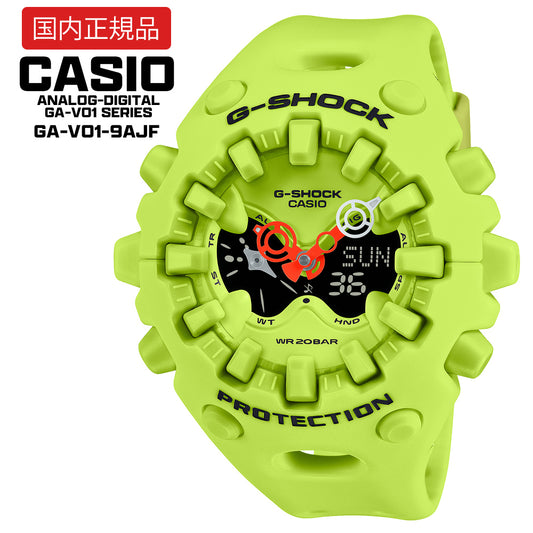 【国内正規品】 CASIO ANALOG-DIGITAL GA-V01 SERIES GA-V01-9AJF