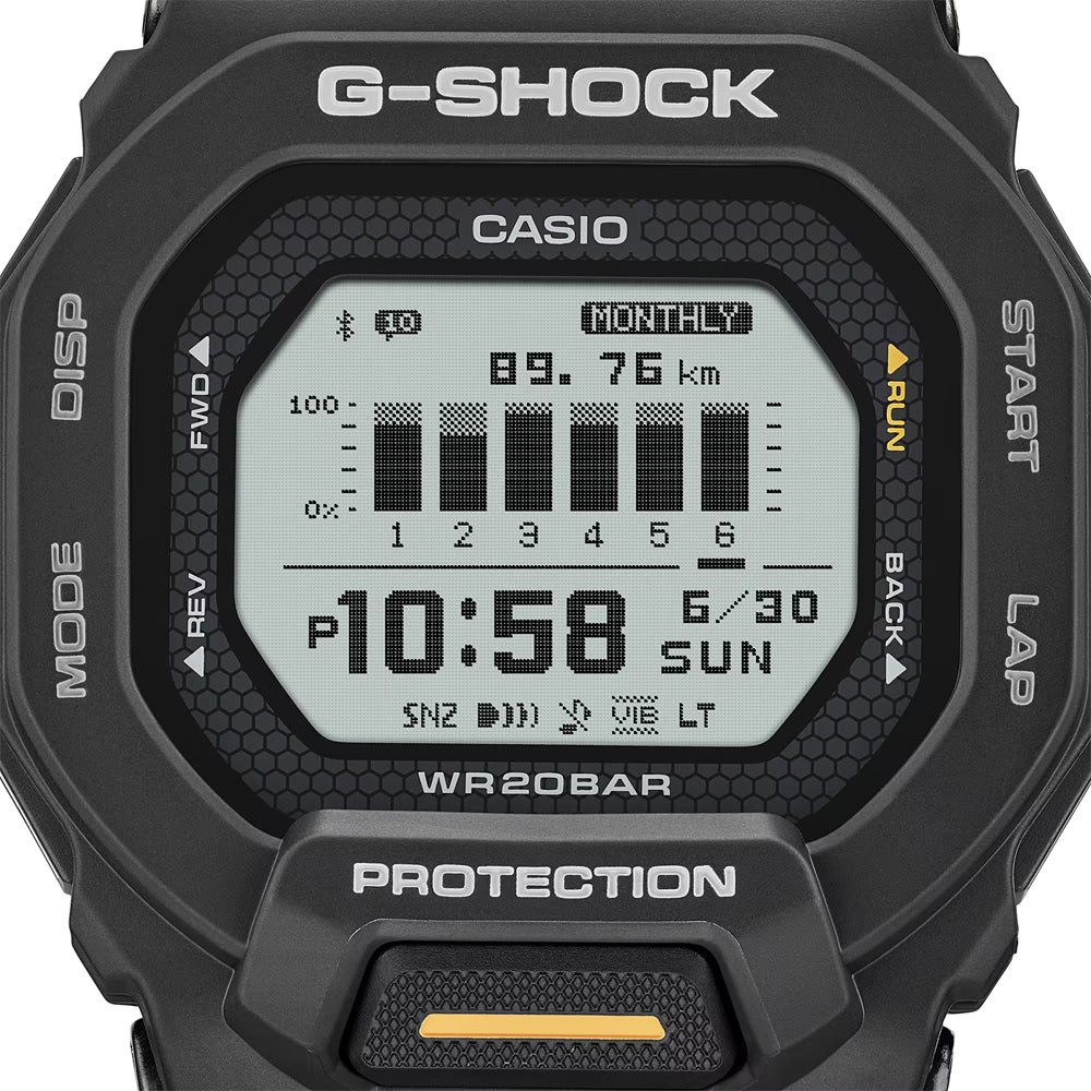 【国内正規品】 CASIO G-SQUAD GBD-200 SERIES GBD-200-1A1JF