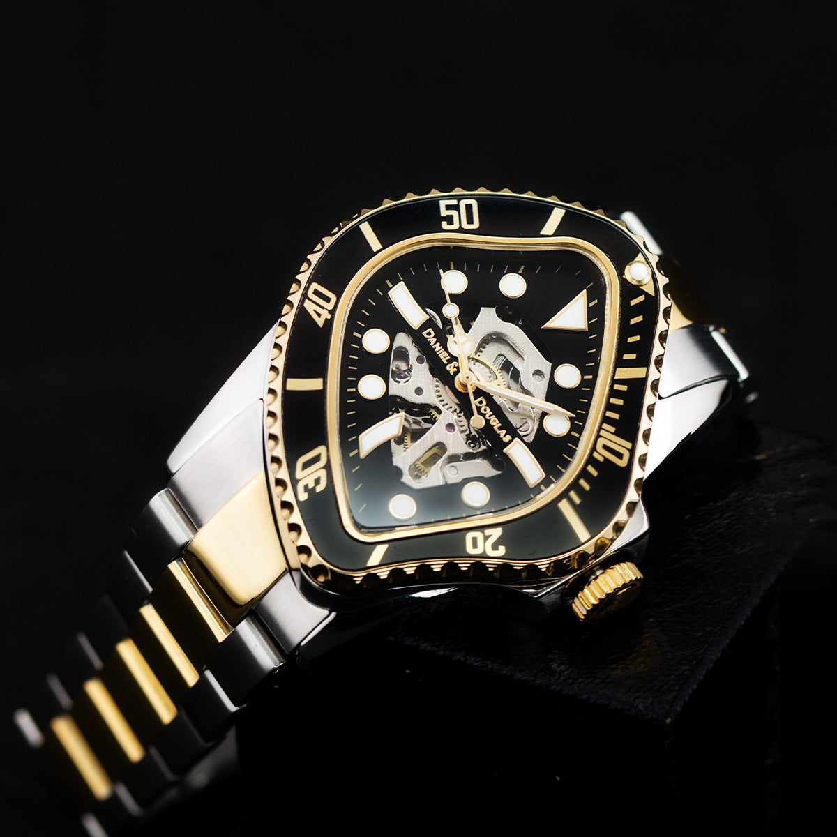 NEWモデル BROKEN MARINE DANIEL u0026 DOUGLAS ダニダグ 腕時計 自動巻き DD8811-SGBK – NUMBER11