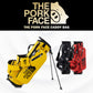 【NEW モデル】 The Pork Face Official License ポークフェイス オフィシャルライセンス キャディバッグ TPF-CB02