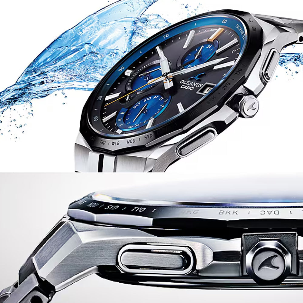 [Official Japanese Product] CASIO OCEANUS Manta S5000 Series OCW-S5000E-1AJF