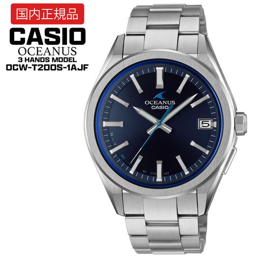 [Official Japanese Product] CASIO OCEANUS 3-hands model OCW-T200S-1AJF