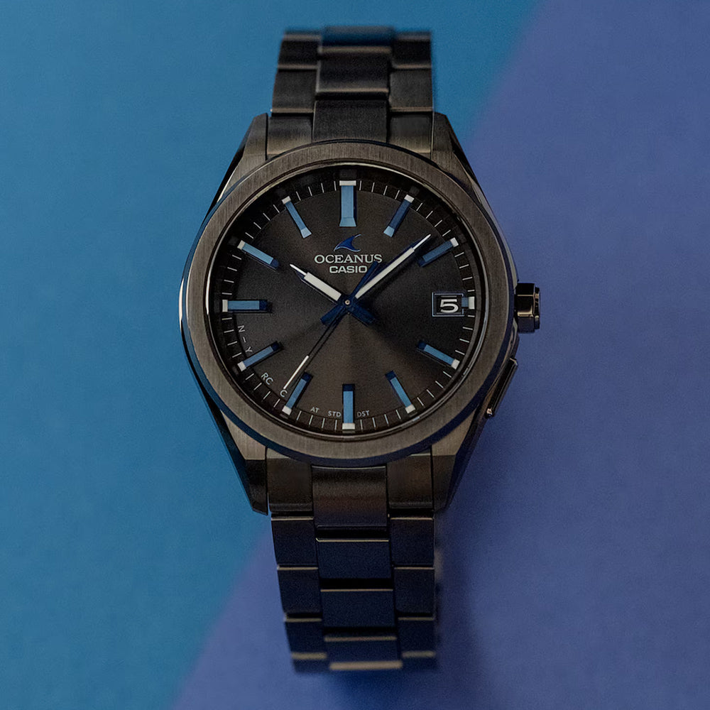[Official Japanese Product] CASIO OCEANUS 3-hands model OCW-T200SB-1AJF