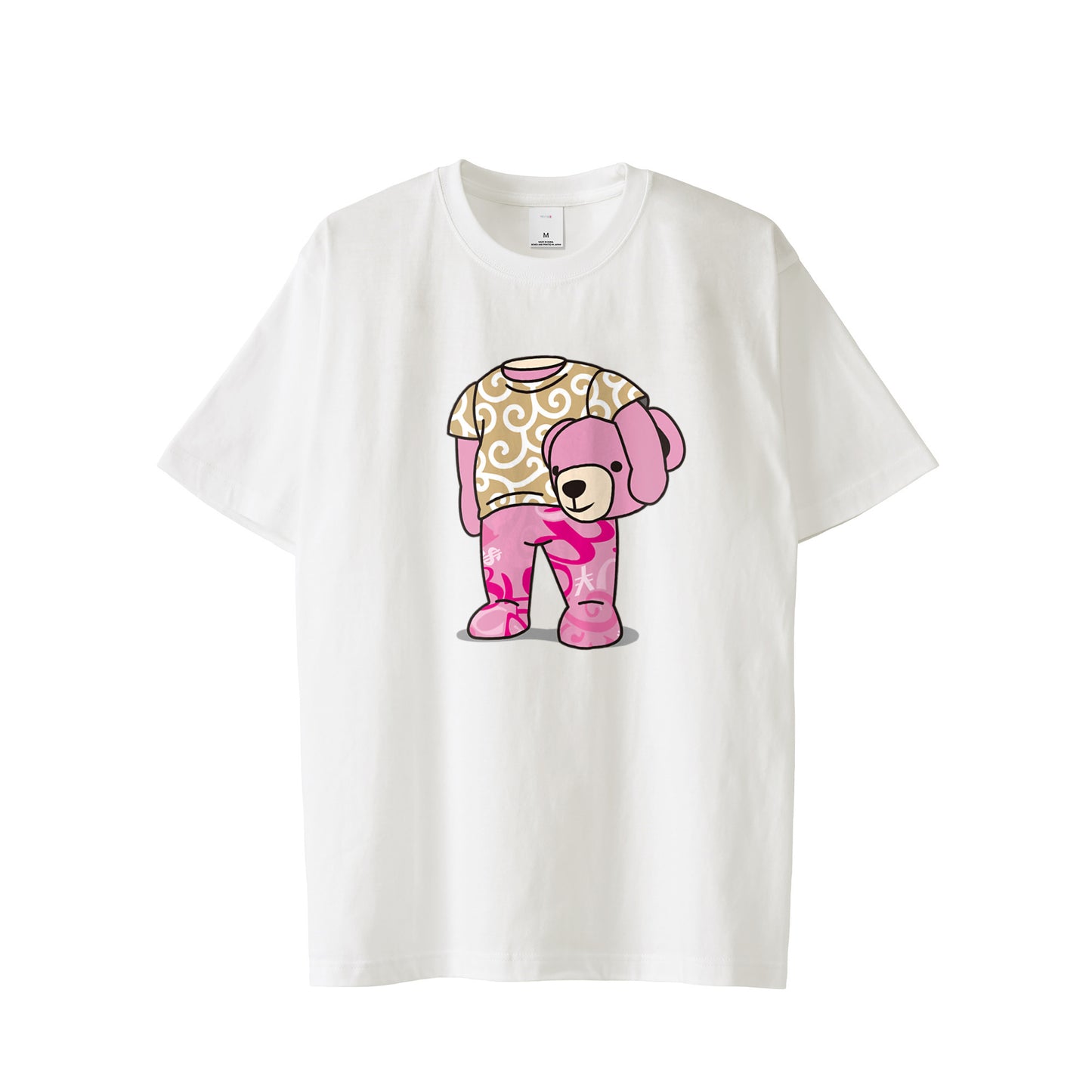 Frank Miura Head Bear Arabesque T-shirt FMT-H09