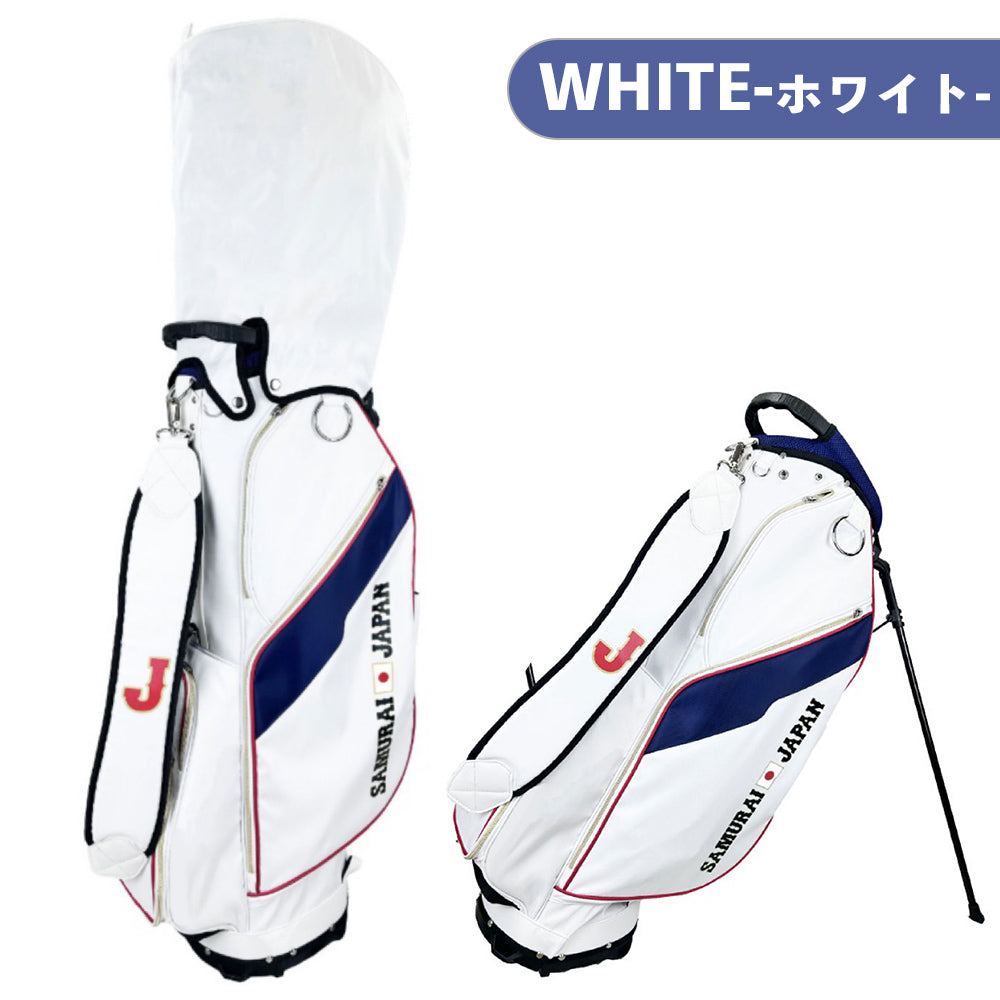 【SAMURAI JAPAN 正規ライセンス】 【2026年モデル】 侍ジャパン キャディバッグ 9.0型 SJCB-6404