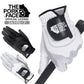 THE PORK FACE Golf Glove, Left Hand, Black/White, TPF-GLOVE01 