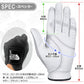 THE PORK FACE Golf Glove, Left Hand, Black/White, TPF-GLOVE01 