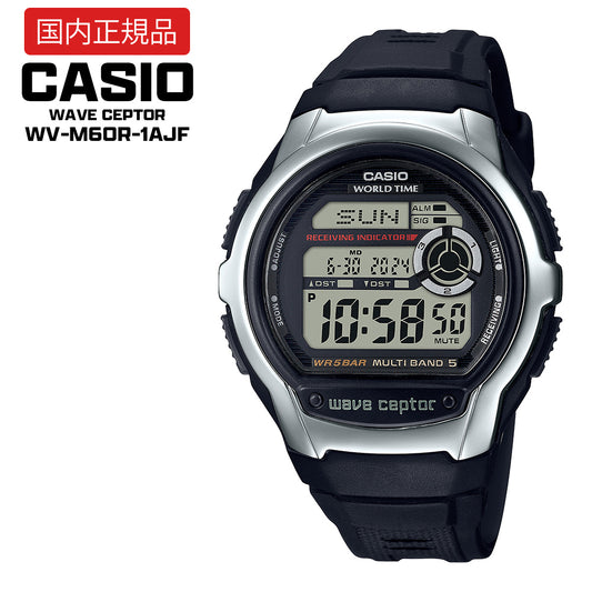 【国内正規品】 CASIO wave ceptor デジタルマルチバンド5 WV-M60R-1AJF