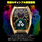 フランク三浦 キングマカオ Gamble Watch FM12-GDBK