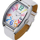 [フランク三浦] 腕時計 六号機(復刻改) DCレインボーホワイト FM06DC-CRWH