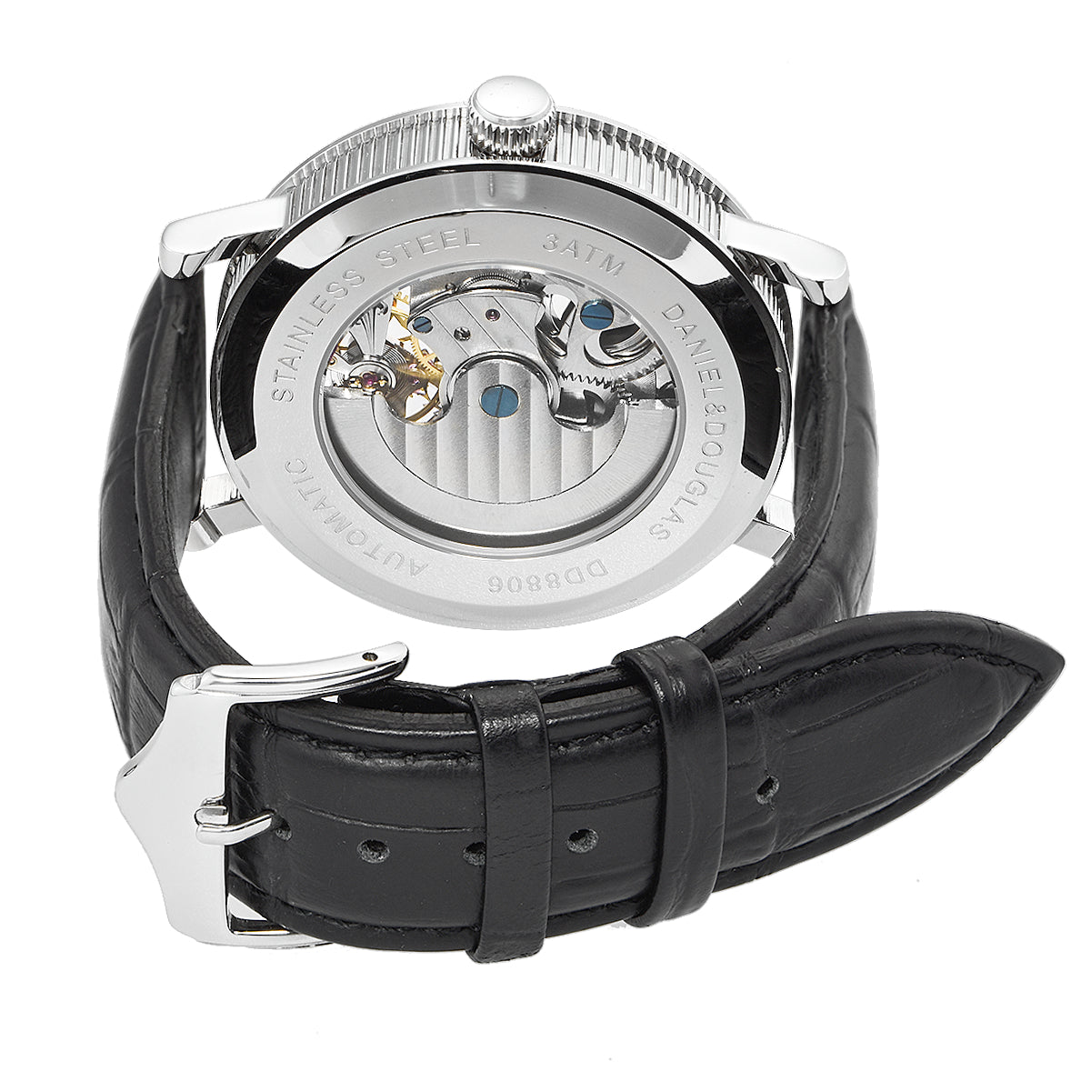 DANIEL & DOUGLAS Daniel and Douglas watch mechanical dd8806-bk