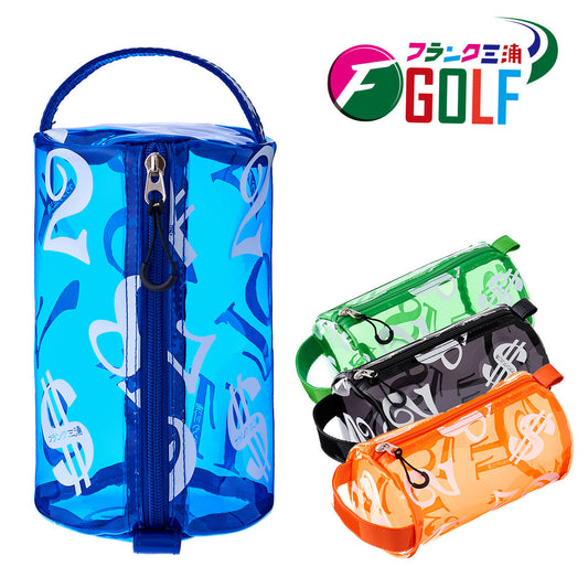Frank Miura Golf Skeleton Pouch Large Golf Accessories Carrying 