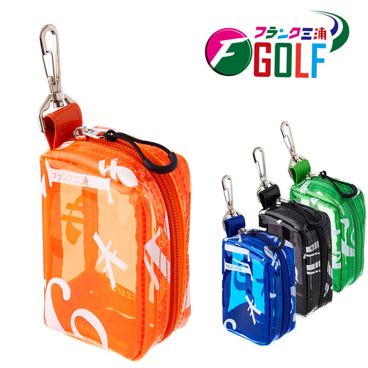 Frank Miura Golf Skeleton Pouch Small Golf Accessories Carrying 