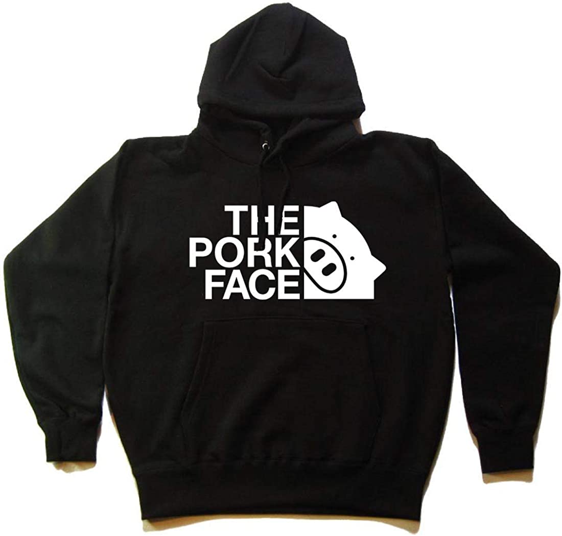 THE PORK FACE Hoodie Unisex Black