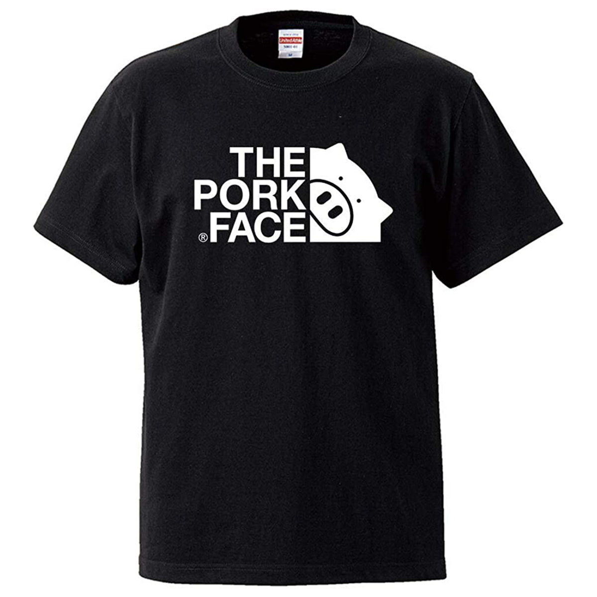 THE PORK FACE T 恤 Unisex 黑色